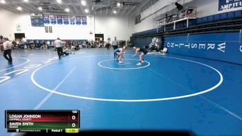 150 lbs Champ. Round 1 - Saven Smith, Dubois vs Logan Johnson, Campbell County