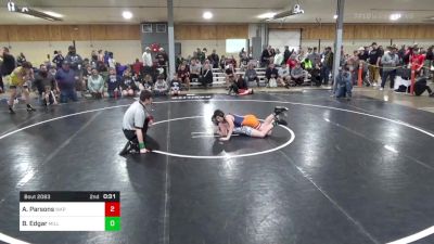 Consolation - Austin Parsons, Wapwallopen vs Blake Edgar, Millville