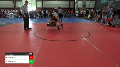 135 lbs Quarterfinal - Aiden Grant, Unattached vs Sonny Mash, Unattached