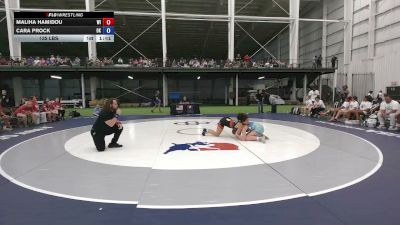 135 lbs Maliha Hamidou, Wisconsin vs Cara Prock, Oklahoma