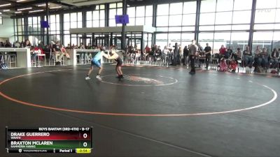 B-17 lbs Quarterfinal - Drake Guerrero, Wrath vs Braxton McLaren, Hammerin Hawks