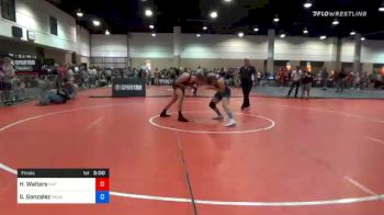 182 lbs Final - Hayden Walters, Mat Sense Wrestling vs Gervacio Gonzalez, Wave Wrestling Club