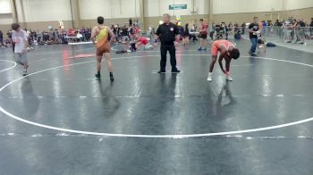 157 lbs Quarterfinal - Tyree Graham, Gladiator Wrestling Academy vs Jordan Sierra, Florida PAL Tropics