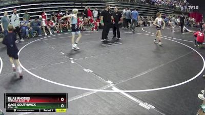 90 lbs Semis & 1st Wrestleback (8 Team) - Gage Southwick, Utah vs Elias Rhodes, Nebraska Black