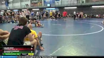 108 lbs Round 6 (8 Team) - Caleb Gray, Stronghold - Black vs Dominick Durham, NOLA Black
