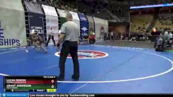 120 lbs Cons. Round 1 - Grant Anderson, Rock Bridge vs Lucas Gideon, Central (Springfield)