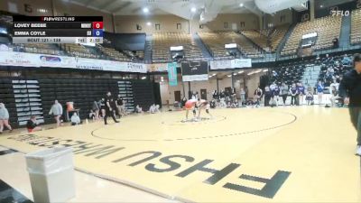 138 lbs Cons. Round 2 - Lovey Beebe, Minot State vs Emma Coyle, Schreiner University