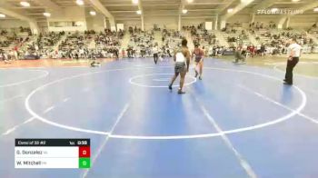 182 lbs Consi Of 32 #2 - Glean Gonzalez, VA vs William Mitchell, PA