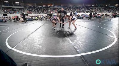 110 lbs Consi Of 16 #2 - Scarlett Vigil, Team Nomad vs Brynn Bushyhead, Bartlesville Wrestling Club
