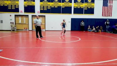 155 lbs Quarterfinal - Sarah Groger, Saegertown Hs vs Olivia Shultz, Connellsville