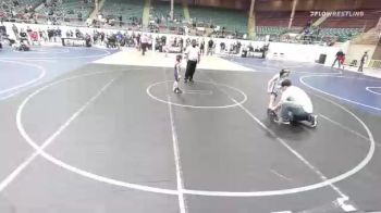 43 lbs Round Of 16 - George Wagoner, Division Bell vs Kaylee Sanchez, Espanola Jr