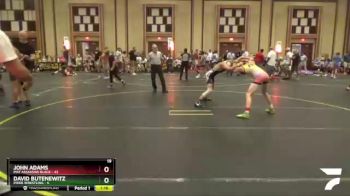 125 lbs Round 3 (6 Team) - John Adams, Mat Assassins Black vs David Butenewitz, Pride Wrestling