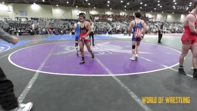 145 lbs Consi Of 16 #2 - Kymani Capri, Ukiah Wrestling Club vs Samuel Maxson, Temple Wrestling Club