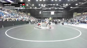 138 lbs Champ. Round 1 - Riley Dilka, Lansing HS vs Landon Wohletz, Emporia