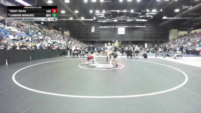 138 lbs Champ. Round 1 - Riley Dilka, Lansing HS vs Landon Wohletz, Emporia