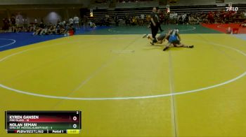 135 lbs Placement (4 Team) - Nolan Seman, STMA (St. Michael/Albertville) vs Kyren Gansen, Pine Island