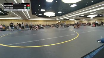 120 lbs Consi Of 64 #2 - Alex Curtis, Dominate WC vs Mason Ekle, Mid Valley Wolves Wr Ac