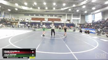 116 lbs Round 1 (3 Team) - Colin Matone, Minisink Valley vs Frank Scalera Ll, Yorktown Sr