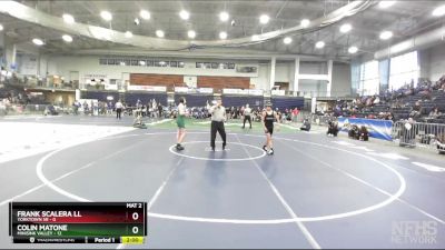 116 lbs Round 1 (3 Team) - Colin Matone, Minisink Valley vs Frank Scalera Ll, Yorktown Sr