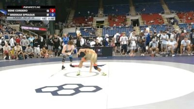 126 lbs Champ. Rd Of 64 - Rene Cordero, California vs Brennan Sprague, New York