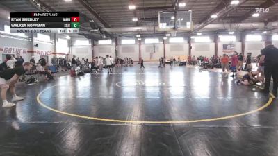 95 lbs Round 2 (12 Team) - Walker Hoffman, Steller Trained Jet vs Ryan Smedley, Mat Assassins Red