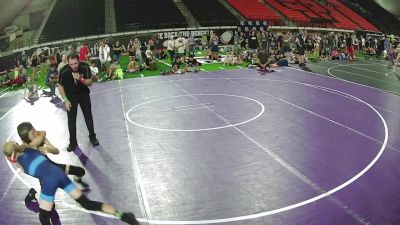 74 lbs Cons. Semis - Hayven Morrill, Utah vs Cooper Hennefer, Idaho