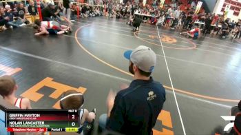 85+ Round 5 - Griffin Mayton, Cody Wrestling Club vs Nolan Lancaster, Ten Sleep/Hyattville Scrappers