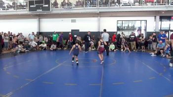 60 lbs Consi Of 16 #2 - Zander Hausler, Heard County USA Takedown vs Grayson Domantay, Troup