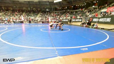 85 lbs Round Of 16 - Beau Fisher, Salina Wrestling Club vs Oliver Prussman, Longwood Wrestling Club