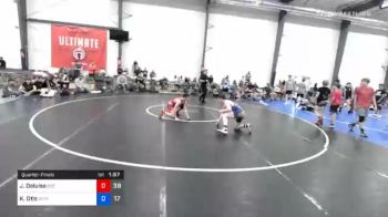 69 kg Quarterfinal - James Deluise, Beca Gold vs Karsen Otis, Aviators