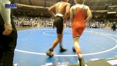 126 lbs 3rd Place - Tucker Layne, Midwest City Bombers Youth Wrestling Club vs Abram Avalos, Tulsa Blue T Panthers