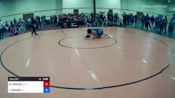 82 lbs Semifinal - Michael Altomer, West Point Wrestling Club vs Jackson Rosado, Mat Sense Wrestling