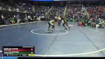 2A 145 lbs 5th Place Match - Quinlan Hunter, Lincolnton vs Wallace Bowser, Roanoke Rapids