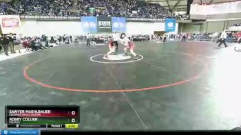 1 lbs Champ. Round 1 - Sawyer Muehlbauer, Columbia (White Salmon) vs Robby Collier, Colville