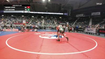 3A-215 lbs Quarterfinal - Moses Lopez, Torrington vs Levi McCann, Pinedale
