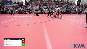 89 lbs Rr Rnd 3 - Hailey Estrada, Maize Wrestling Club vs Bailey Ward, Gameface Acadamy