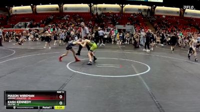 68 lbs Round 5 (8 Team) - Mason Wireman, Armory Athletics vs Kash Kennedy, Silo WC