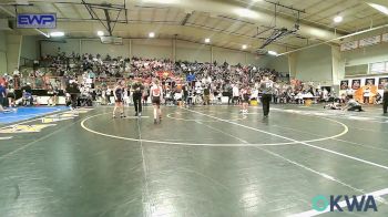 67-70 lbs Rr Rnd 3 - Arwen Frisby, Skiatook Youth Wrestling vs Oria Parker, Tulsa Blue T Panthers