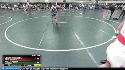 136 lbs Cons. Semi - Logan McDaniel, Wrestling Factory vs Rylan Mlsna, Wisconsin