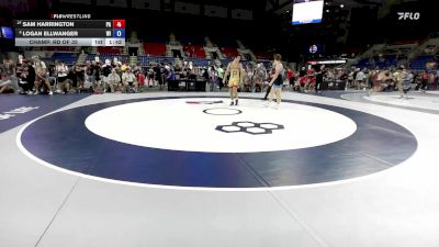 175 lbs Champ. Rd Of 32 - Sam Harrington, PA vs Logan Ellwanger, WI