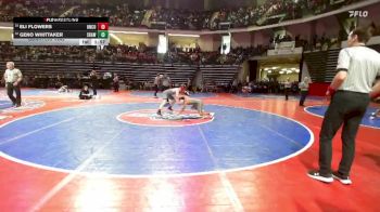 120-2A Quarterfinal - Geno Whittaker, Shaw vs Eli Flowers, Union County