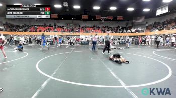 55 lbs Consolation - Jackson Kreamer, Murray County Takedown Club vs Jett Elledge, Prime Wrestling