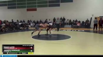 152 lbs Finals (2 Team) - Isaiah Lloyd, Cimarron Memorial vs Andrew Gonzalez, Las Vegas