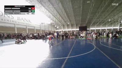 74 lbs Cons. Round 2 - Gideon Andersen, Team Prestige Wrestling vs Desmond Sowers, Evanston Elite Wrestling