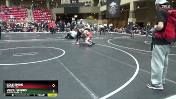 95 lbs Round 2 (6 Team) - Cole Simon, Sicarios vs Vince Maturo, SlyFox Silver