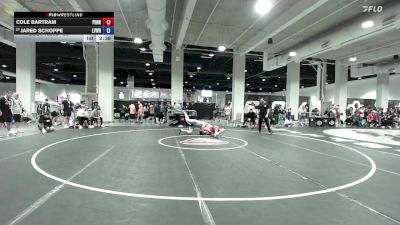 86 lbs Cons. Round 4 - Cole Bartram, Pennsylvania vs Jared Schoppe, Lehigh Valley Wrestling RTC