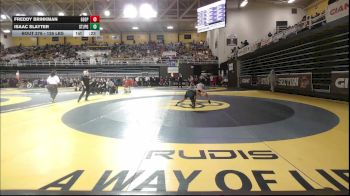 126 lbs Consi Of 16 #1 - Freddy Brinkman, Georgetown Prep vs Isaac Slayter, Saint John Paul The Great Catholic High School