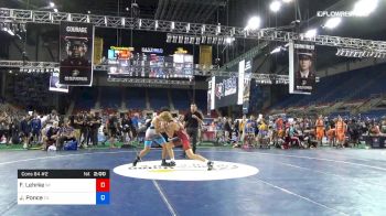 145 lbs Cons 64 #2 - Frederick Lehrke, Wisconsin vs Julian Ponce, Texas