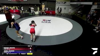 110 lbs Round 4 (16 Team) - Nohea Booth, LAWA-FR vs Keira Siason, SCVWA-FR