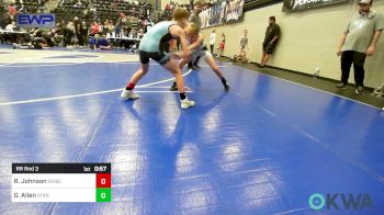 76 lbs Rr Rnd 3 - Ryker Johnson, Division Bell Wrestling vs Gunner Allen, Standfast OKC